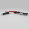 image:imagePentel EnerGel PRO Permanent Gel Pen 07mm Medium Line Archival and WaterProof Black Ink Pack of 2 BLP77BP2ARed
