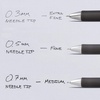 image:imagePentel EnerGel RTX Retractable Liquid Gel Pen 03mm Extra Fine Line Needle Tip Black Ink Pack of 3 BLN73BP3ABlack