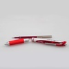 image:imagePentel EnerGel RTX Retractable Liquid Gel Pen 03mm Extra Fine Line Needle Tip Black Ink Pack of 3 BLN73BP3ARed