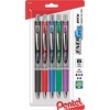 image:imagePentel EnerGel RTX Retractable Liquid Gel Pen Bold Line Metal Tip Red Ink 2Pack BL80BP2BAssorted