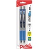 image:imagePentel EnerGel RTX Retractable Liquid Gel Pen Bold Line Metal Tip Red Ink 2Pack BL80BP2BBlue