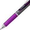 image:imagePentel EnerGel RTX Retractable Liquid Gel Pen Bold Line Metal Tip Red Ink 2Pack BL80BP2BViolet