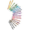 image:imagePentel Energel Knock Ballpoint Pen 07mm Triagle Tip Black Ink Siver Body with Black Accent BL77ASiver Body With Black Accent