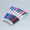 image:imagePentel GlideWrite Ballpoint Pen with TechniFlo Ink 10mm Medium Line Assorted Ink Pack of 6 BX910BP6M1