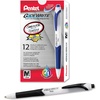 image:imagePentel GlideWrite Ballpoint Pen with TechniFlo Ink 10mm Medium Line Brown Ink Box of 12 BX910EBlack