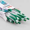 image:imagePentel GlideWrite Ballpoint Pen with TechniFlo Ink 10mm Medium Line Brown Ink Box of 12 BX910EGreen