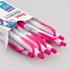 image:imagePentel GlideWrite Ballpoint Pen with TechniFlo Ink 10mm Medium Line Brown Ink Box of 12 BX910EPink