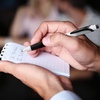 image:imagePentel GlideWrite Ballpoint Pen with TechniFlo Ink 10mm Medium Line Brown Ink Box of 12 BX910EPink