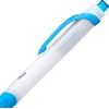 image:imagePentel GlideWrite Ballpoint Pen with TechniFlo Ink 10mm Medium Line Sky Blue Box of 12 BX910S