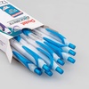 image:imagePentel GlideWrite Ballpoint Pen with TechniFlo Ink 10mm Medium Line Sky Blue Box of 12 BX910S