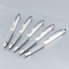 image:imagePentel Glidewrite Signature Ballpoint Pen Pearl White Barrel 10mm Medium Line Blue Ink 12 Pens BX930WCBlack
