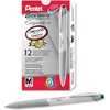 image:imagePentel Glidewrite Signature Ballpoint Pen Pearl White Barrel 10mm Medium Line Blue Ink 12 Pens BX930WCGreen