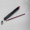 image:imagePentel Glidewrite Signature Ballpoint Pen Pearl White Barrel 10mm Medium Line Blue Ink 12 Pens BX930WCRed