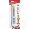 image:imagePentel Graph Gear 800 Mechanical Drafting Pencil 05mm Black Barrel with Lead and Small PG805LZBP1 Pencil  Lead and Eraser