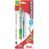 image:imagePentel Quick Dock Colors 07mm Medium Line 1 Pencil 1 Refill Cartridge and 3 Erasers Assorted Barrel and Cartridge Colors QD7LECRBP
