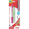 image:imagePentel Quick Dock Colors 07mm Medium Line 1 Pencil 1 Refill Cartridge and 3 Erasers Assorted Barrel and Cartridge Colors QD7LECRBP