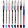 image:imagePentel RSVP Ballpoint Pen 07mm Fine Line Black Ink BK90BP3A Pack of 1 3 Count TotalBlack