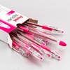 image:imagePentel RSVP Ballpoint Pen 07mm Fine Tip Red Ink Box of 12 BK90BPink