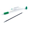 image:imagePentel RSVP Ballpoint Pen 10mm Medium Tip Green Ink BK91D Pack of 1 12 Count Total