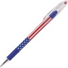 image:imagePentel RSVP Ballpoint Pen Fine Line 07mmFlag Barrel Black Ink 12 Pack BK90USAA12 Count Pack of 1