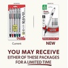 image:imagePentel RSVP Ballpoint Pens Fine Point 07 mm Clear Barrel Assorted Ink Colors Pack Of 5