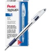 image:imagePentel RSVP Ballpoint Stick Pen Blue Ink Fine Point Dozen DZ  PENBK90C