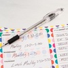 image:imagePentel RSVP Medium Point Pens  10mm  12 Pack of 6 Black amp 6 Blue Ballpoint Pens