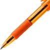 image:imagePentel RSVP Mini Ballpoint Pen 10mm Medium Line 24Assorted Ink in Clear Cylinder Pack BK91MN24MOrange Ink