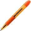 image:imagePentel RSVP Mini Ballpoint Pen 10mm Medium Line 24Assorted Ink in Clear Cylinder Pack BK91MN24MOrange Ink