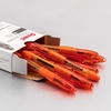 image:imagePentel RSVP Mini Ballpoint Pen 10mm Medium Line 24Assorted Ink in Clear Cylinder Pack BK91MN24MOrange Ink