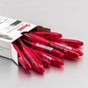 image:imagePentel RSVP Mini Ballpoint Pen 10mm Medium Line 24Assorted Ink in Clear Cylinder Pack BK91MN24MRed Ink