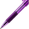 image:imagePentel RSVP Mini Ballpoint Pen 10mm Medium Line 24Assorted Ink in Clear Cylinder Pack BK91MN24MViolet Ink