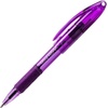 image:imagePentel RSVP Mini Ballpoint Pen 10mm Medium Line 24Assorted Ink in Clear Cylinder Pack BK91MN24MViolet Ink