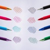 image:imagePentel RSVP Mini Ballpoint Pen 10mm Medium Line 24Assorted Ink in Clear Cylinder Pack BK91MN24MViolet Ink