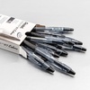 image:imagePentel RSVP RT Colors Retractable Ballpoint Pen 10mm Medium Line Barrel Pink Ink Box of 12 BK93CRPPBlack