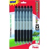 image:imagePentel RSVP RT Colors Retractable Ballpoint Pen 10mm Medium Line Barrel Pink Ink Box of 12 BK93CRPPBlack