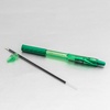 image:imagePentel RSVP RT Colors Retractable Ballpoint Pen 10mm Medium Line Barrel Pink Ink Box of 12 BK93CRPPGreen
