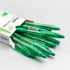image:imagePentel RSVP RT Colors Retractable Ballpoint Pen 10mm Medium Line Barrel Pink Ink Box of 12 BK93CRPPGreen