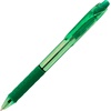 image:imagePentel RSVP RT Colors Retractable Ballpoint Pen 10mm Medium Line Barrel Pink Ink Box of 12 BK93CRPPGreen