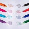 image:imagePentel RSVP RT Colors Retractable Ballpoint Pen 10mm Medium Line Barrel Pink Ink Box of 12 BK93CRPPRed