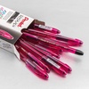 image:imagePentel RSVP RazzleDazzle Ballpoint Pen 10mm Medium Line Orange Barrel Black Ink Box of 12 BK91RDFAPink