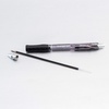 image:imagePentel RSVP Super RT Ballpoint Pen 07mm Fine Line Assorted Ink Pack of 4 BX477BP4M1Black