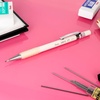 image:imagePentel Sharp 13 Mechanical Pencil 13mm Extra Thick Line Includes Refill Lead WritingOfficeTestTaking Pencil Pastel OffWhite Barrel AM13LBPWOffWhite