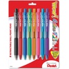 image:imagePentel WOW Retractable Ballpoint Pens Medium Point Assorted Colors 8Pack 6 Packs PENBK440BP8M6
