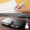 image:imagePentel XBXAC35W Calme TriColor Ballpoint Pen 002 inches 05 mm Grayish White 5 PiecesWhite Axis 10