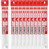 image:imagePentel XLRN5TLP Ballpoint Pen Refill EnerGel 05mm Pink 10pcsB Red