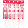 image:imagePentel 03mm Red Ink Refill XLRN3B for EnerGel Retract Ballpoint PenBLN73B  5 Packtotal 5 pcs Japan Import KomainuDou Original Package