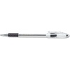 image:imagePentel BK91B RSVP Stick Ballpoint Pen 1mm Transparent Barrel Red Ink Pack of 12Black