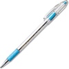 image:imagePentel BK91B RSVP Stick Ballpoint Pen 1mm Transparent Barrel Red Ink Pack of 12Sky Blue