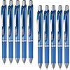 image:imagePentel BLN75C EnerGel Ink Ballpoint Pen Blue 10 Pieces002 inches 05 mm  Blue Shaft